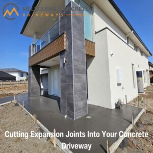 Cutting Expansion Joints Into Your Concrete Driveway