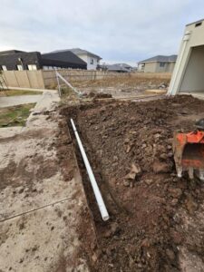 Laying a concrete driveway